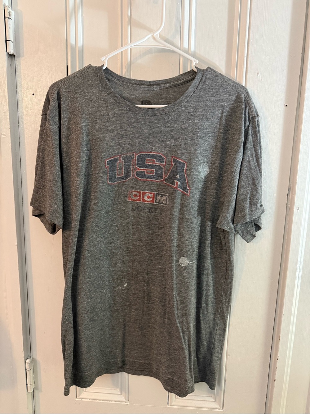 NHL / USA Graphic Short-Sleeve T-Shirt - Gray